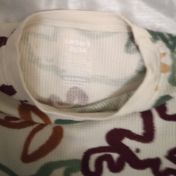 Carter's boy's top size3T/3A long sleeves animal design kidcore fun school wear - Picture 5 of 5